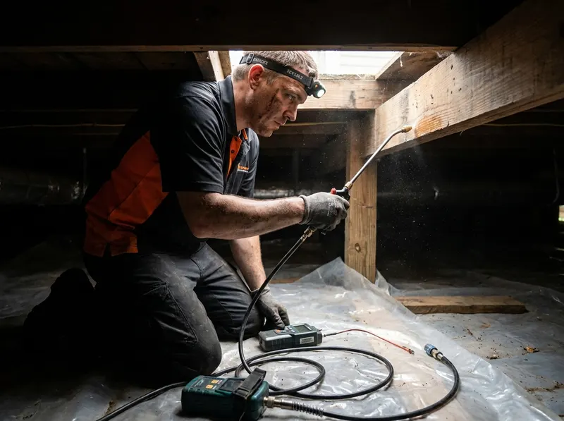Crawlspace Pest Decontamination and Moisture Defense in Memphis, TN